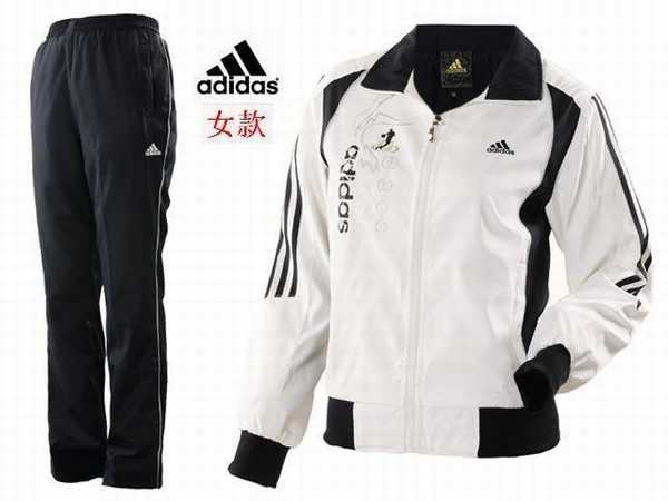 survetement rose fluo adidas