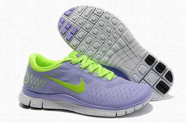 nike free run flyknit jaune
