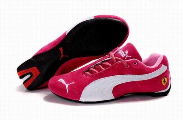 basket puma femme daim