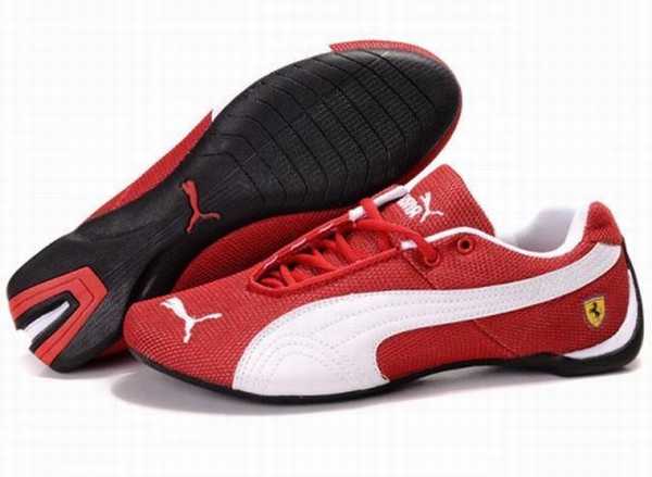 puma montante rouge