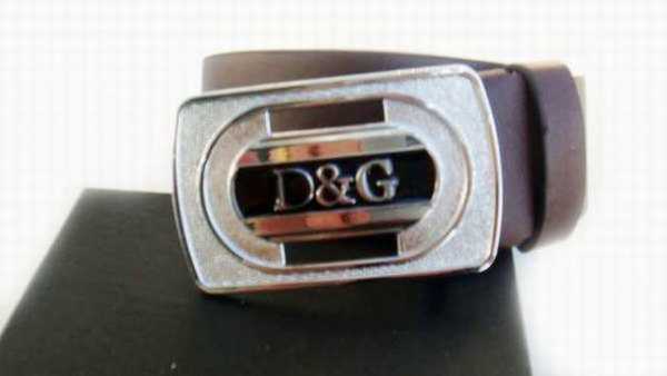 ceinture d&g homme pas cher