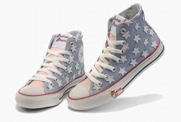 converse cuir chocolat
