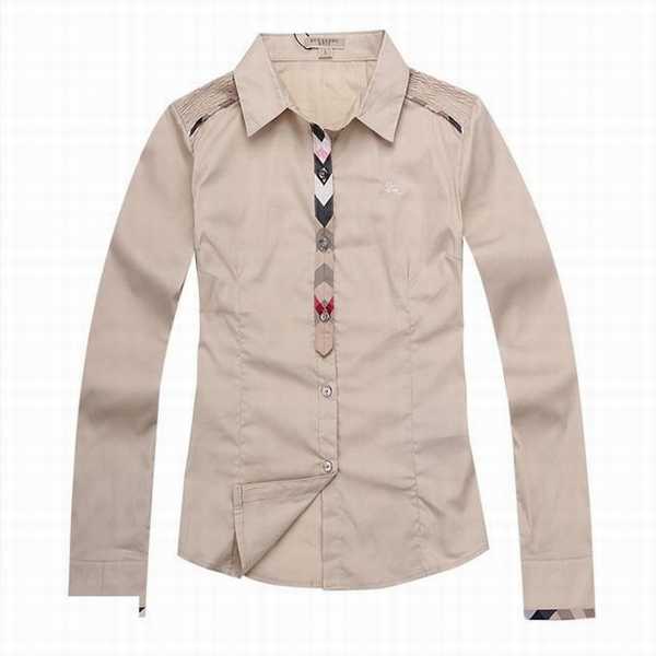 chemise femme burberry