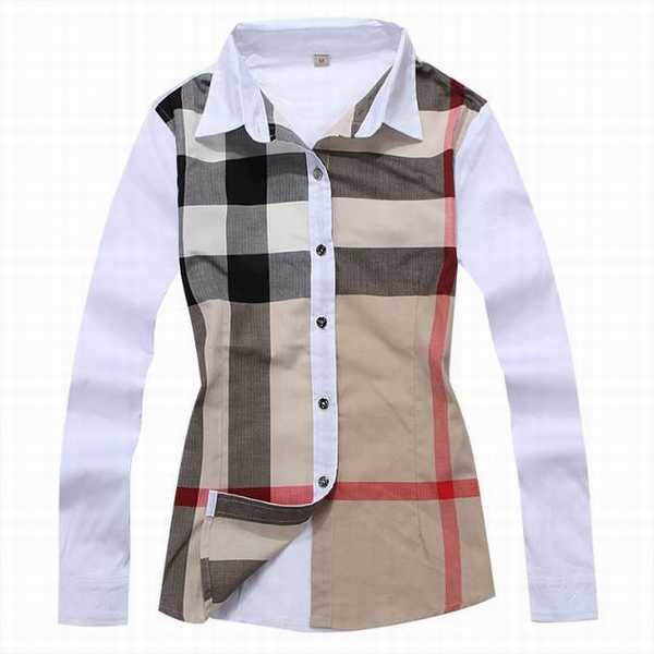 chemise burberry solde