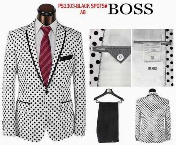 solde costume hugo boss