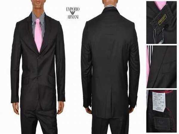 costume homme armani solde