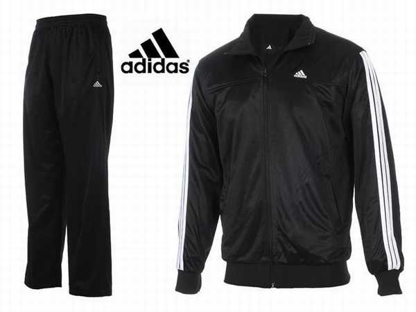 survetement adidas homme noir et blanc