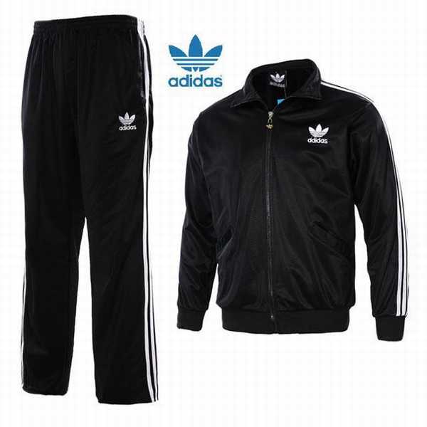 survetement adidas bleu et jaune