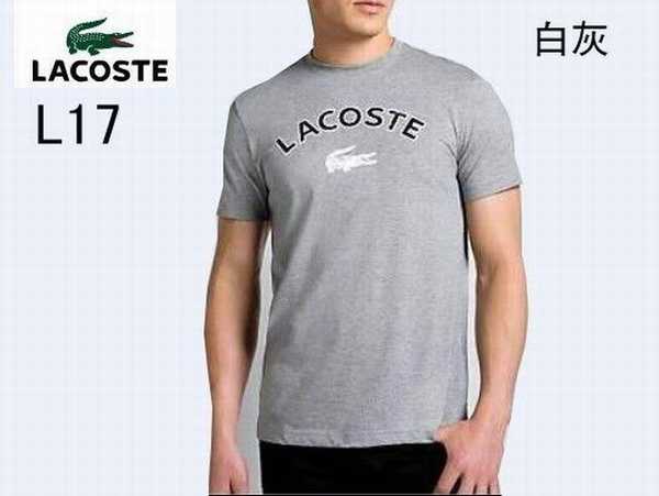 t shirt lacoste homme pas cher