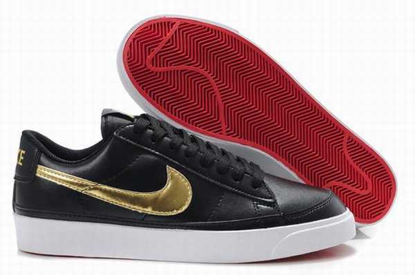 nike blazer rouge et noir