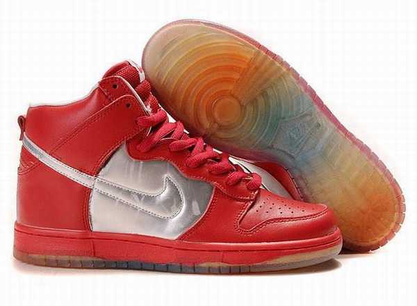 nike dunk sky high homme rouge