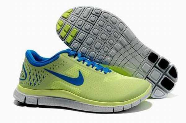 nike free 5.0 flyknit jaune