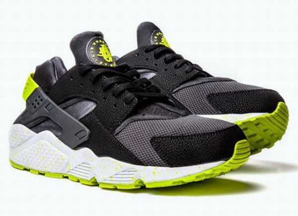 nike huarache blanc jaune