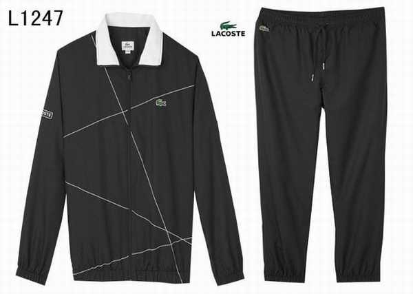 survetement lacoste pas cher neuf