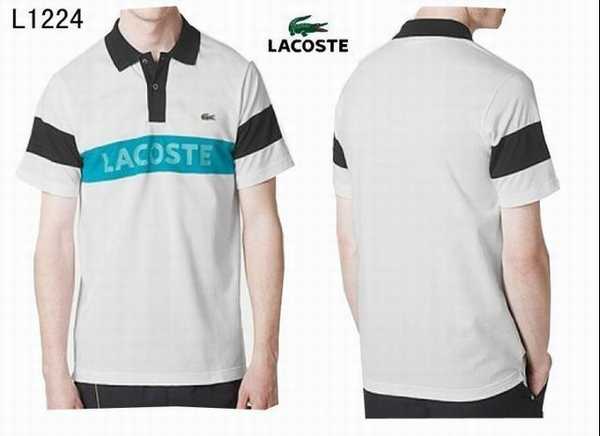 taille lacoste homme