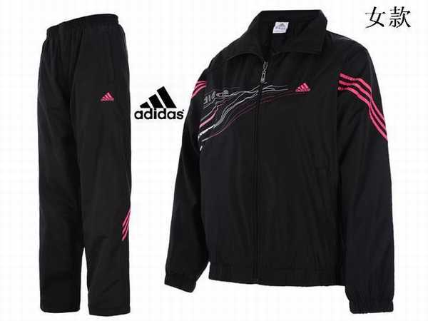 jogging adidas rose et noir