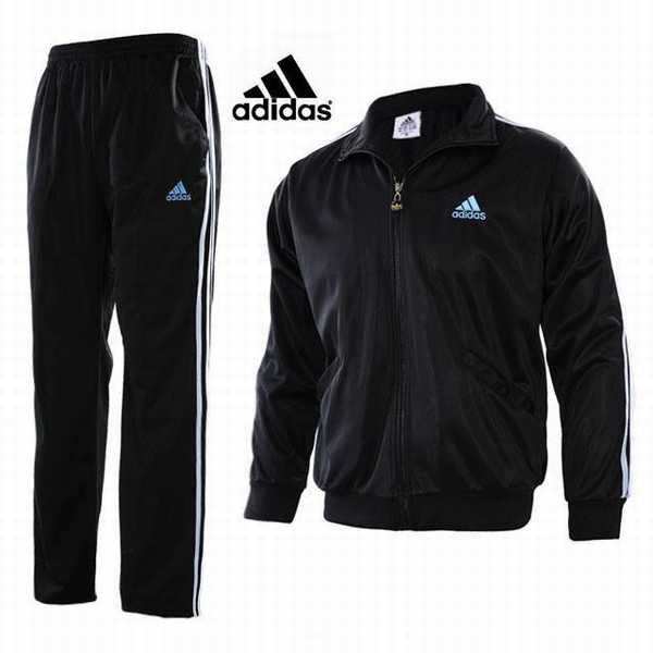 survetement adidas homme noir et vert