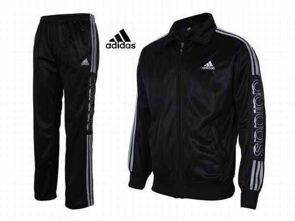 ensemble adidas noir et rose