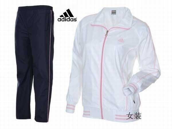 survetement adidas bande or